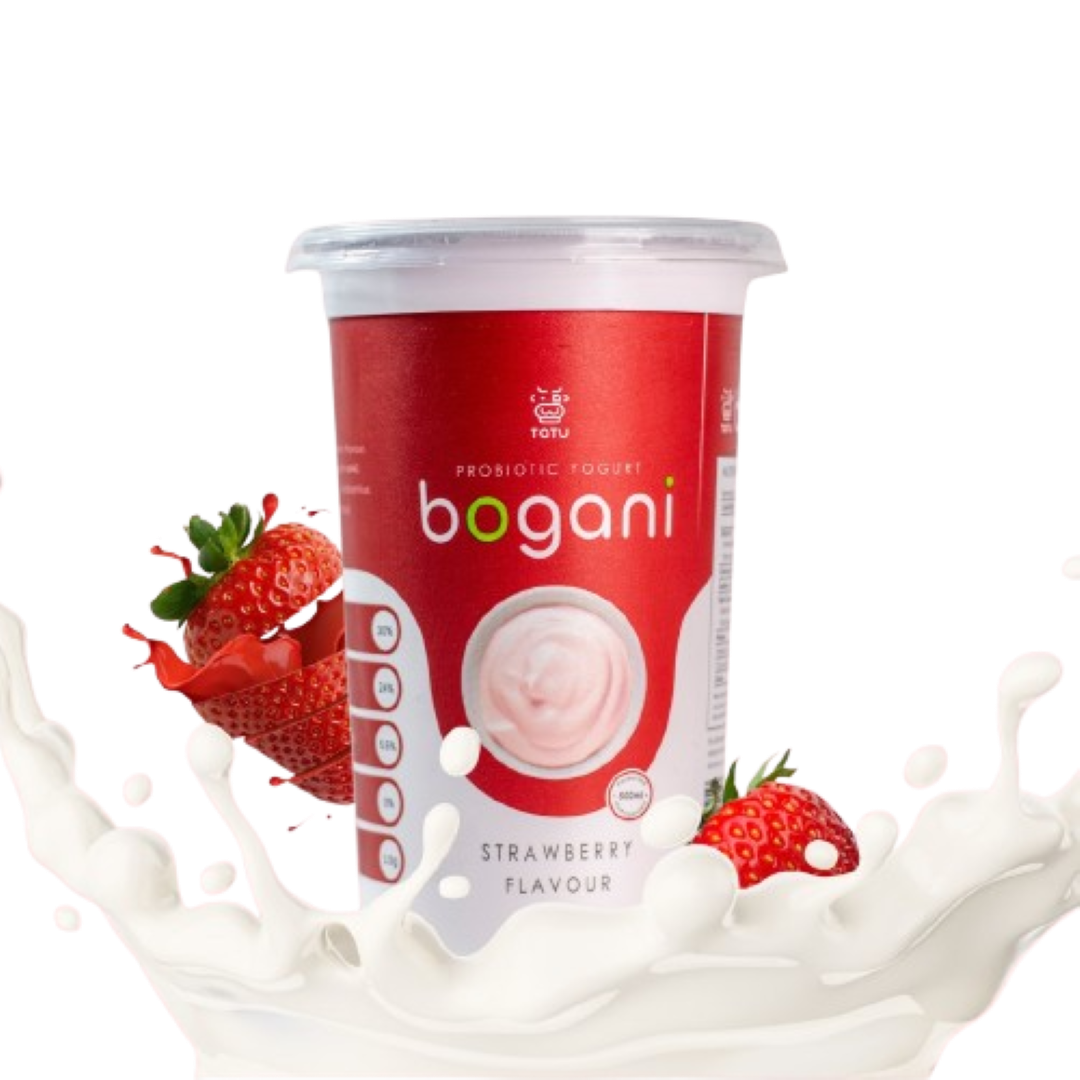 BOGANI PROBIOTIC YOGHURT STRAWBERRY 1LT